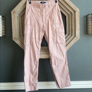 Hollister ultra high rise dad cargo pants